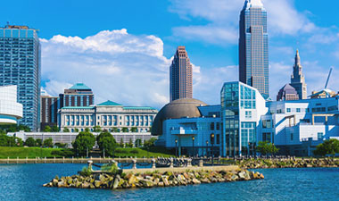 Downtown Clevland, OH