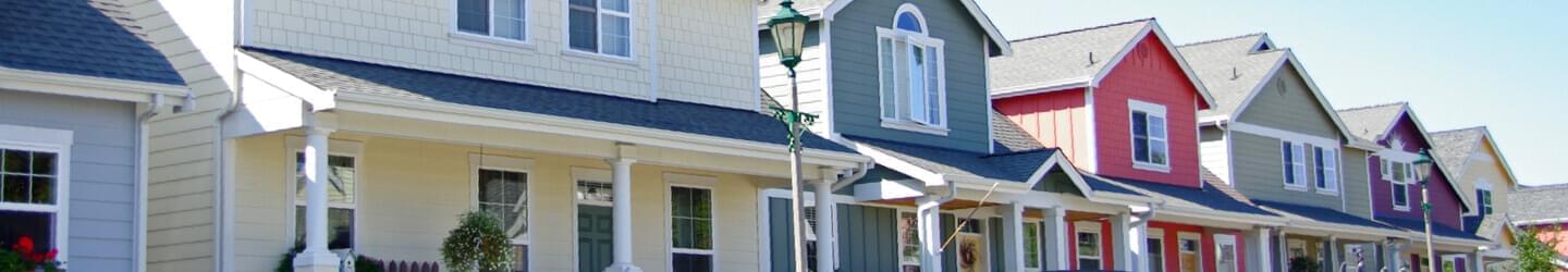 Street of sober living homes in Pittsburgh