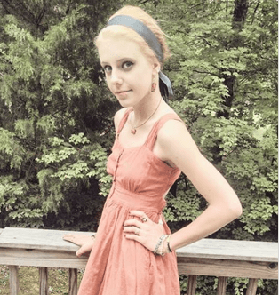 Madeleine Ludwig after using cocaine for the first time